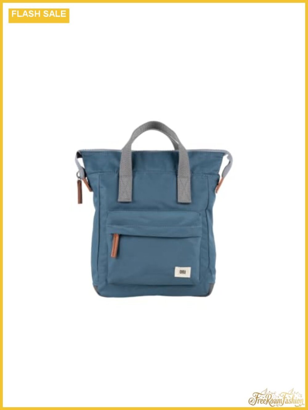 Weatherproof Nylon Tote Backpack with Adjustable Straps, 7L Capacity
